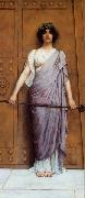 John William Godward, At the Gate of the Temple
